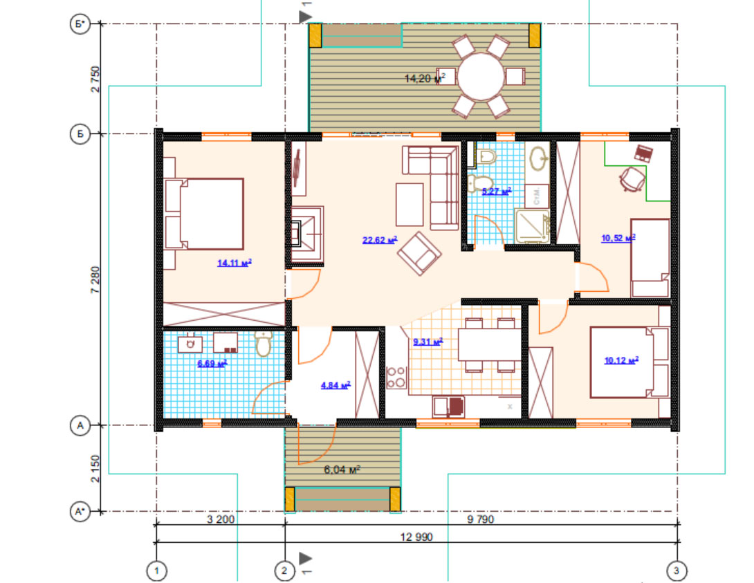 COMPACT-3-83-103 планировка COMPACT-3-83-103 планировка